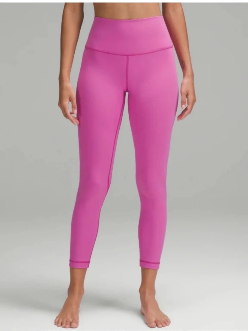 lululemon Align Pow Pink HR Leggings 25” & free tote